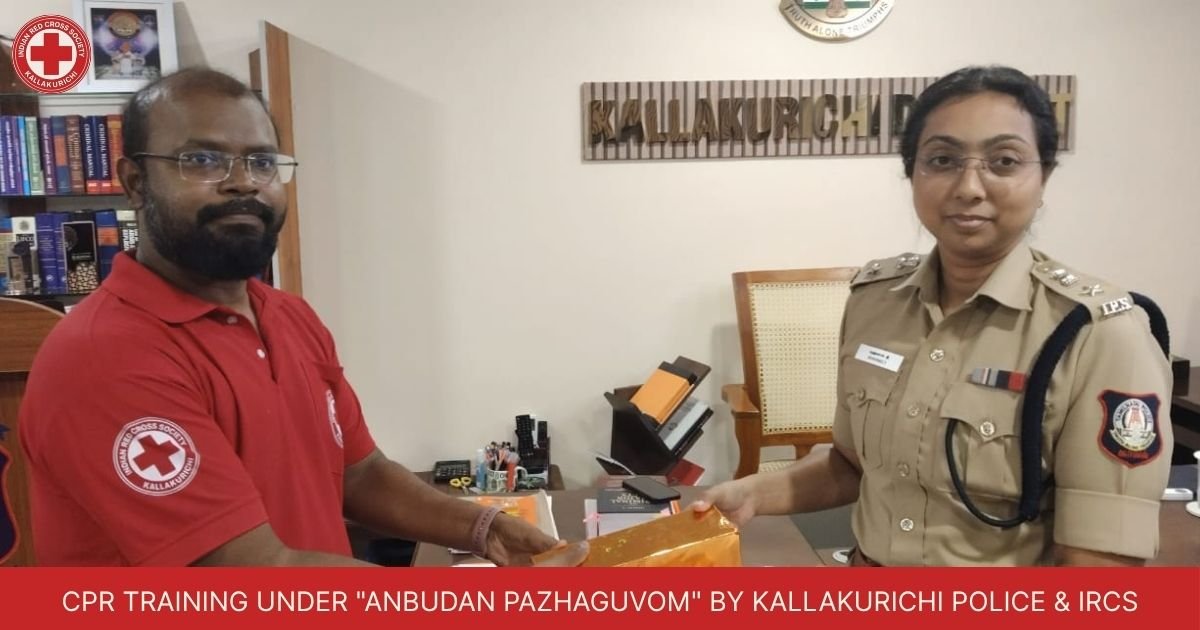 CPR Training Under "Anbudan Pazhaguvom" by Kallakurichi Police & IRCS