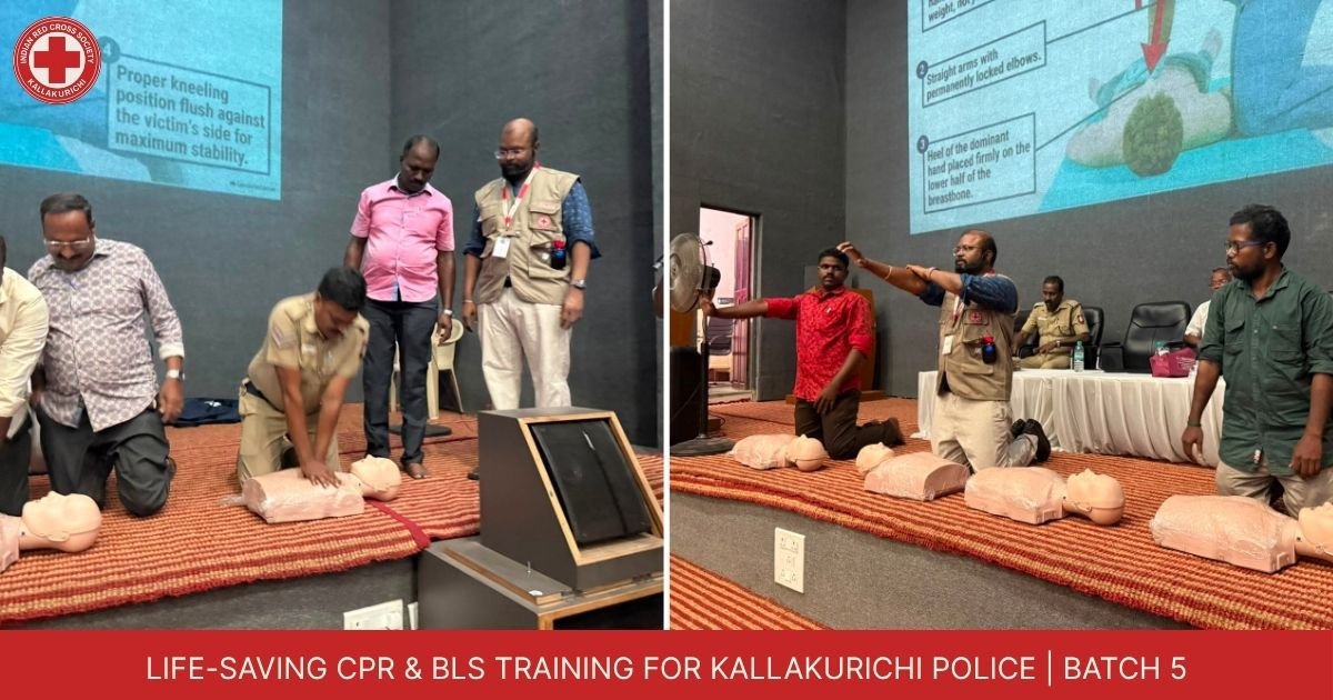 Life-Saving CPR & BLS Training for Kallakurichi Police | Batch 5